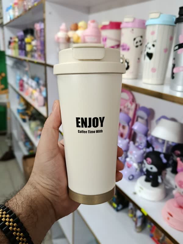 ماگ استیل برند enjoy
