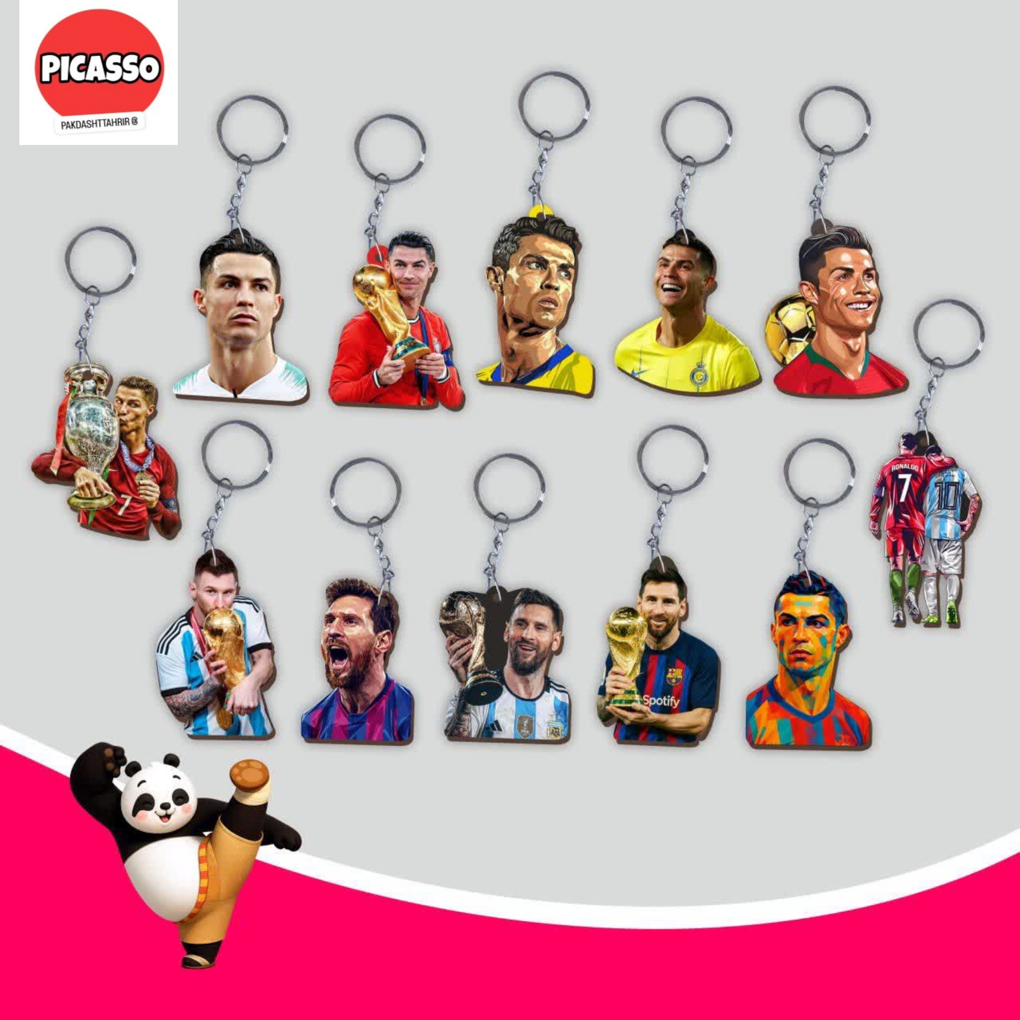 گیفت الفبا  سرکلیدی فوتبالی بازیکن (جوایزی)