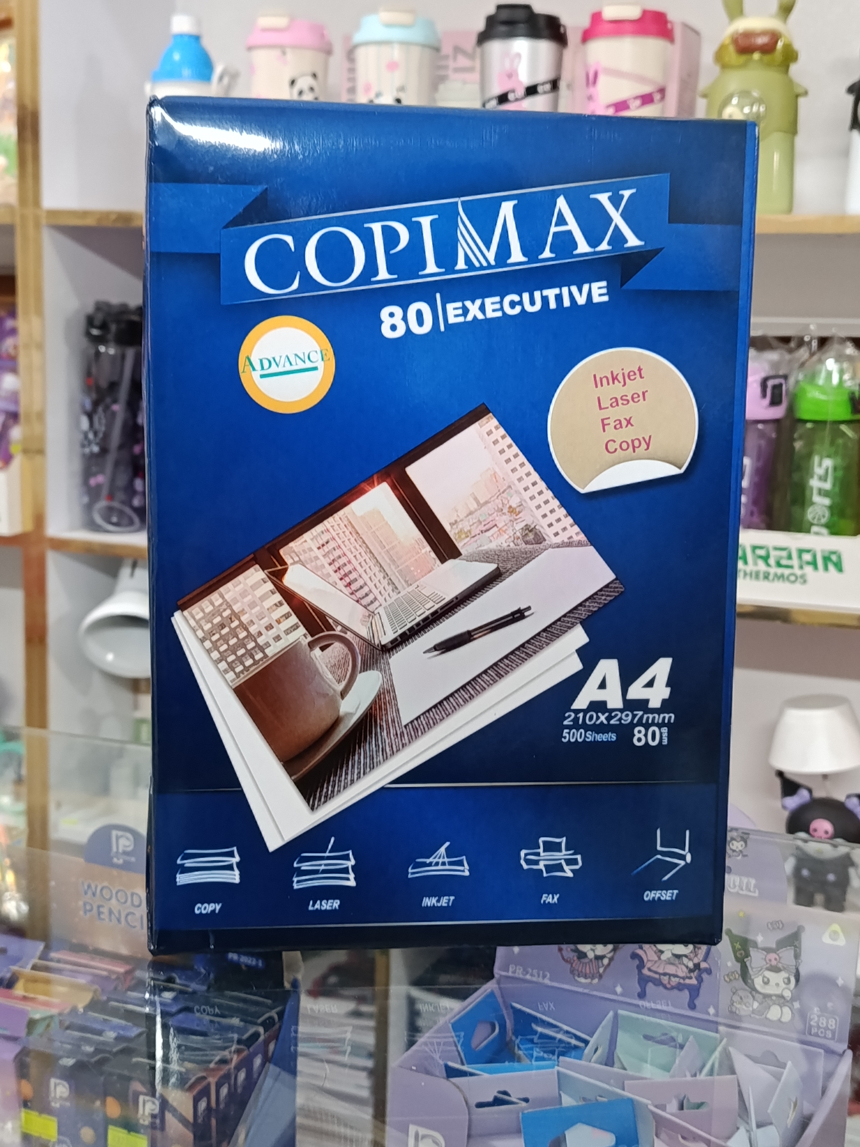 COPIMAX - کاغذ A4 کپی مکس 80 گرم(500 عددی)